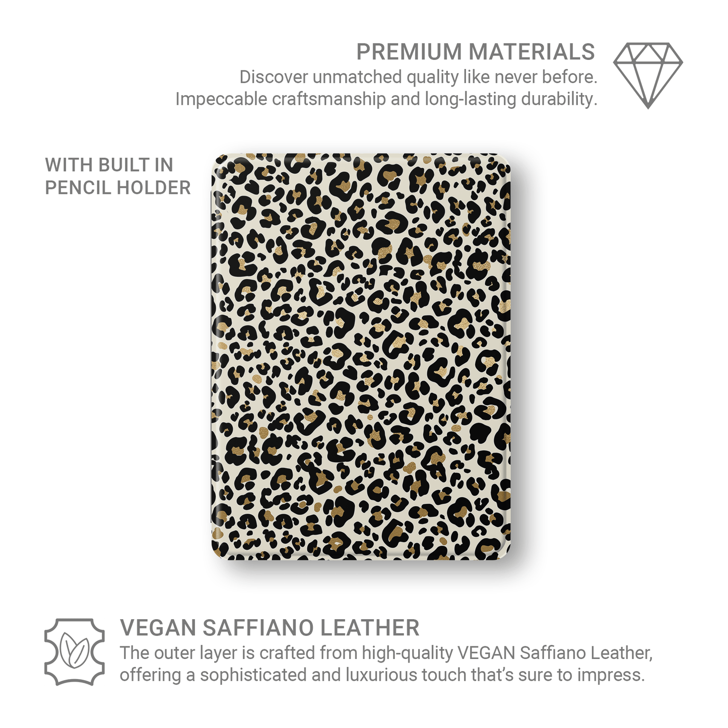 Golden Prowl | Apple iPad Case - Case & Charm