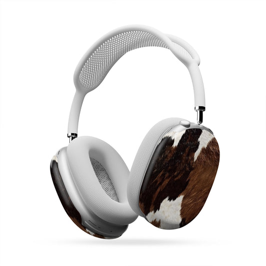 Stylish cow print AirPods Max protective cover