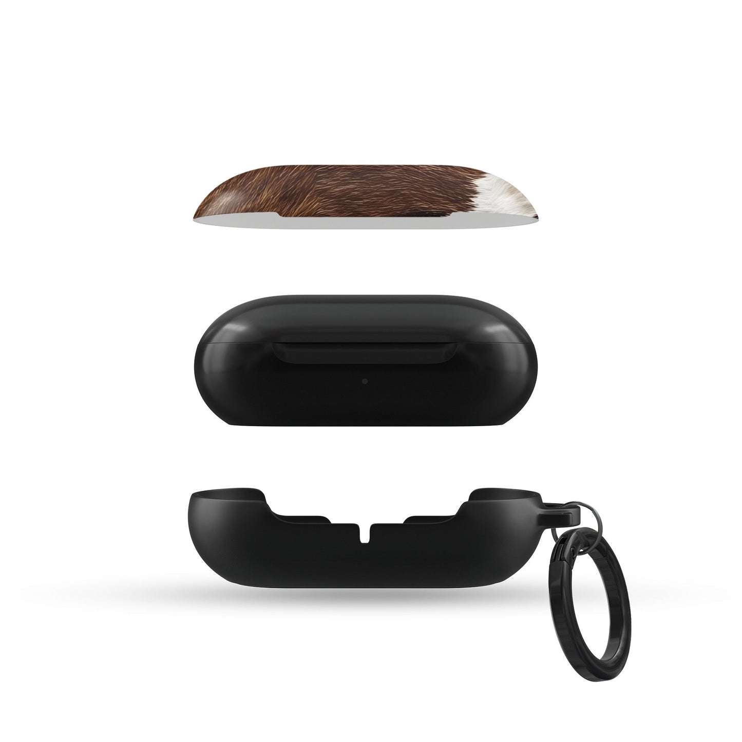 Hide & Seek rustic cowhide Samsung Buds case