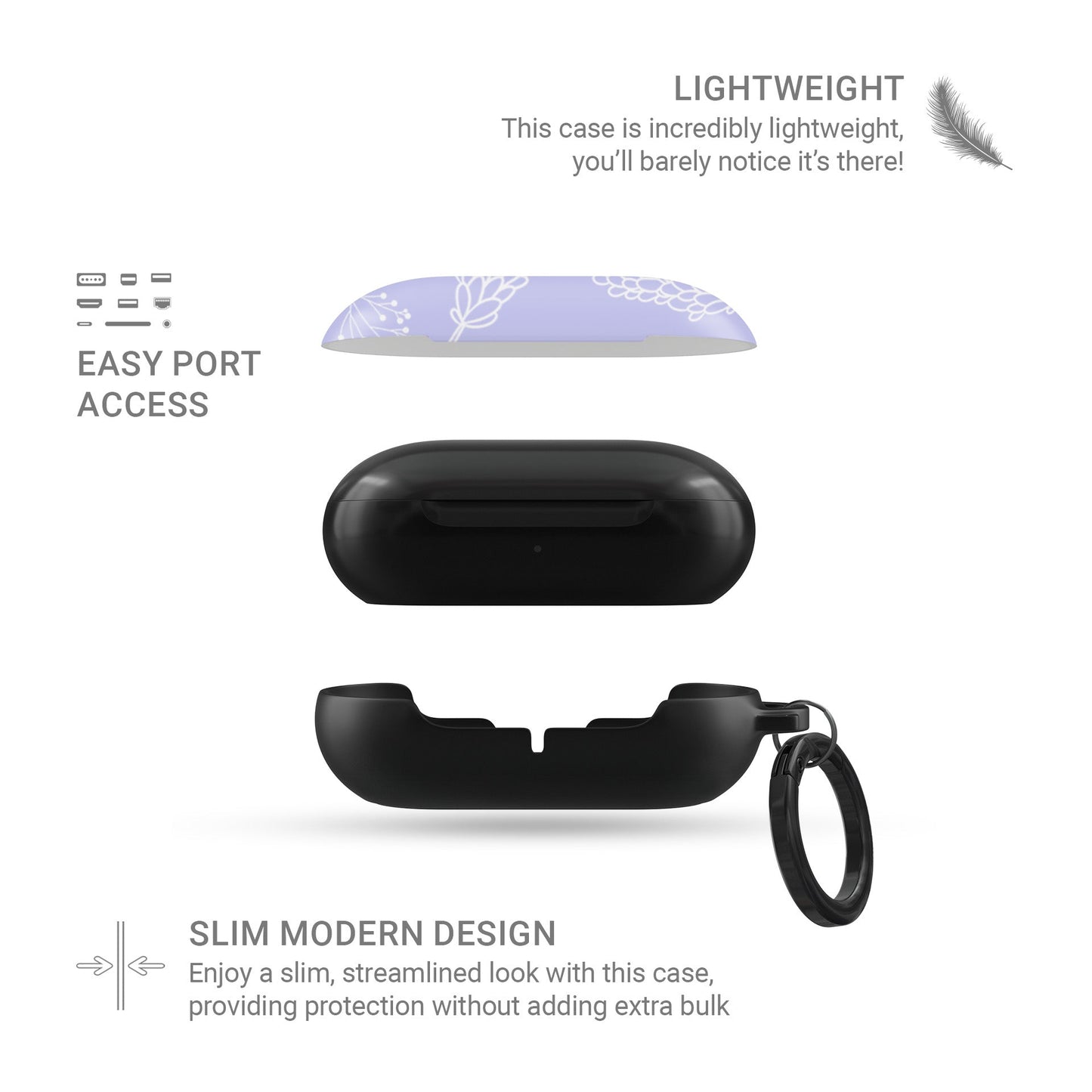 Lavender Haze | Samsung Buds Tough Case - Tech Accessories