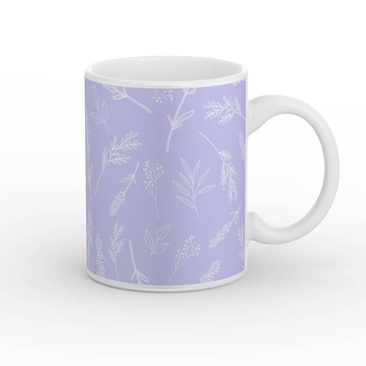 Lavender Haze | White Glossy Mug - Drinkware