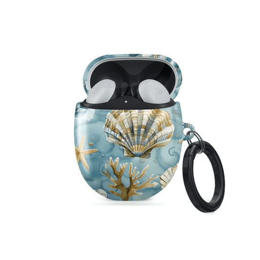 Mermaid’s Keepsake | Google Pixel Buds Tough Case - Case & Charm