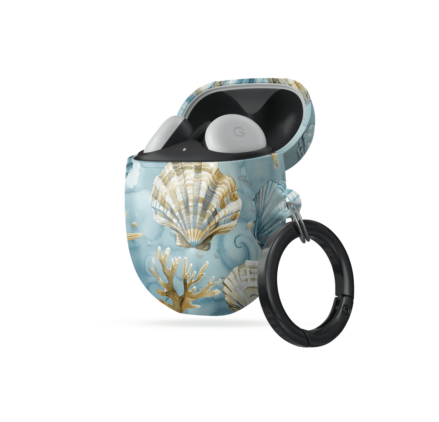 Mermaid’s Keepsake | Google Pixel Buds Tough Case - Case & Charm