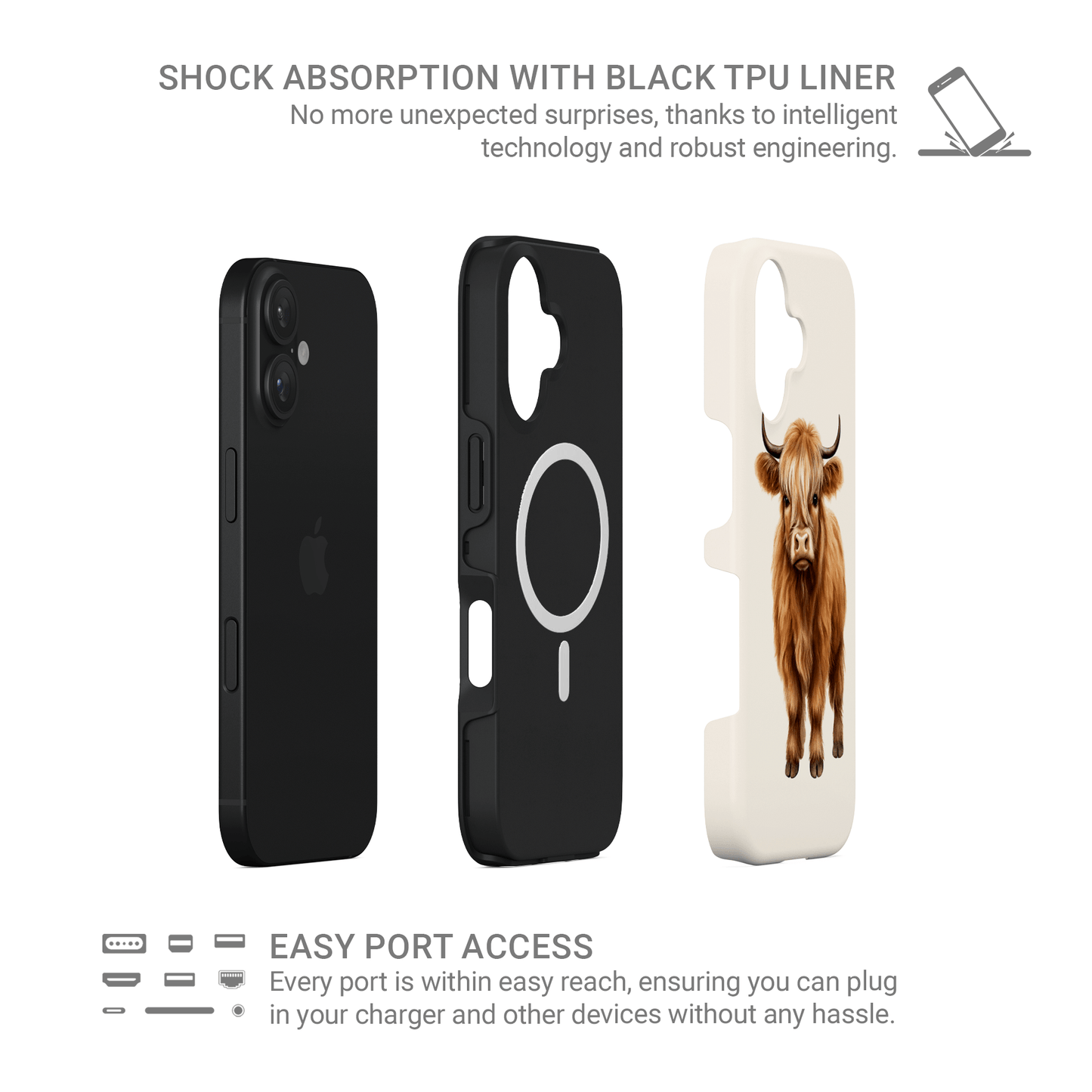 Moo-na Lisa | MagSafe Tough Phone Case