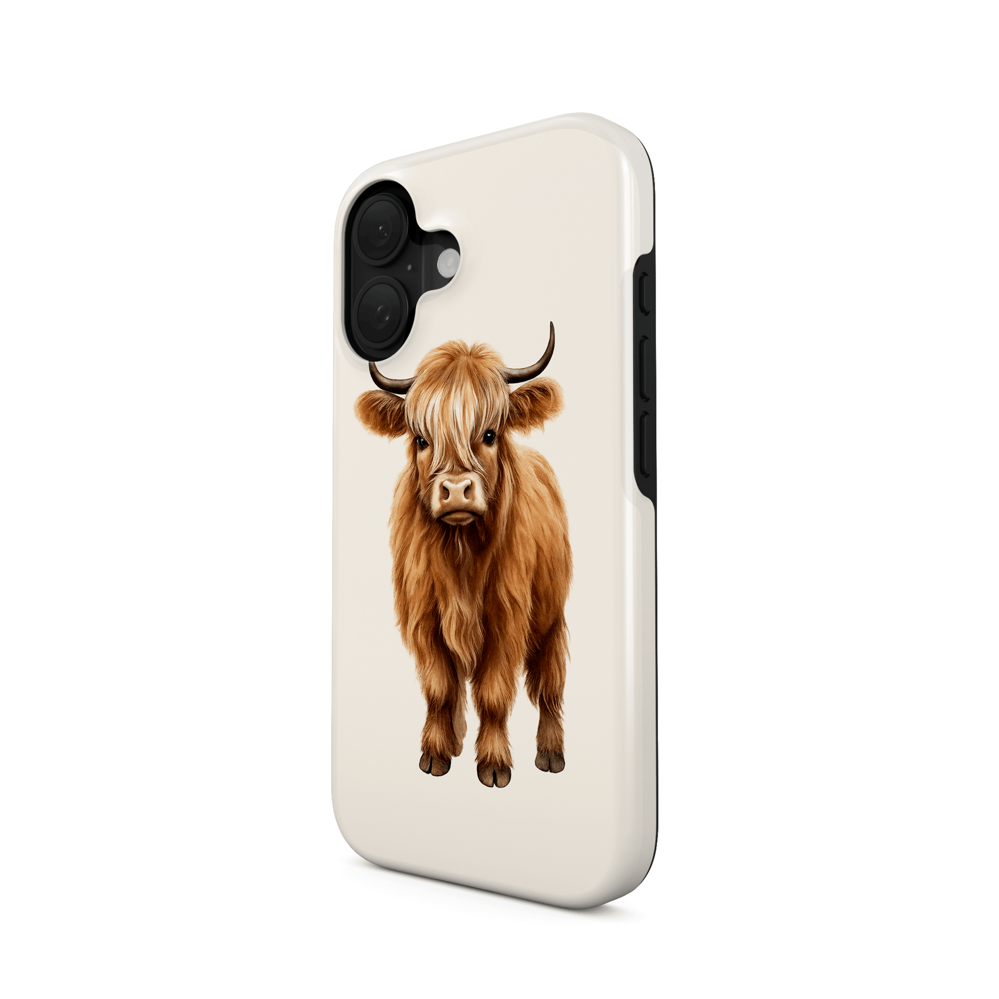 Highland cow phone case