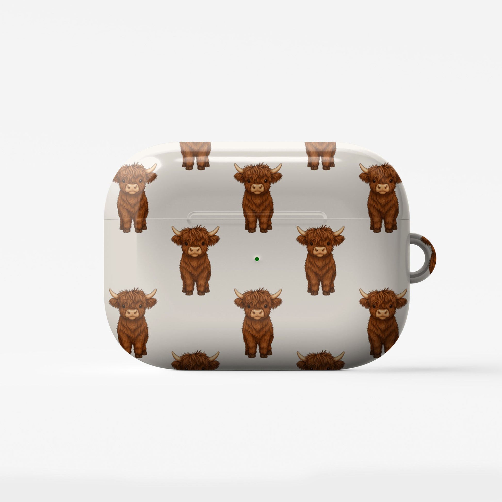 Cute AirPods case with cow calf design