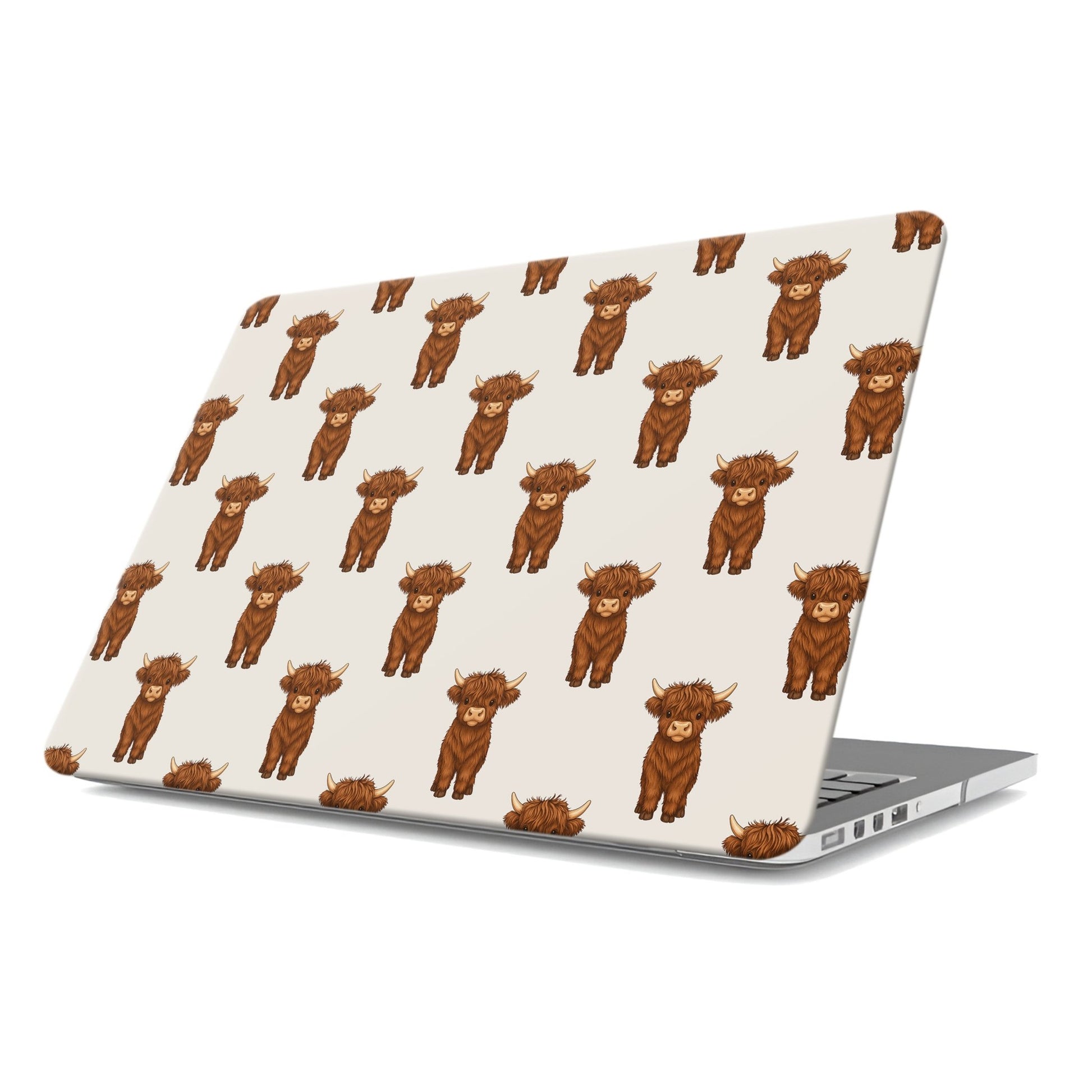 Rustic cow print MacBook case – Moo Parade