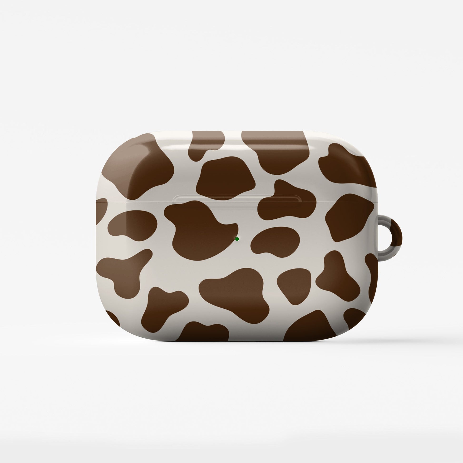 Moocha Latte coffee-inspired cow print AirPods case