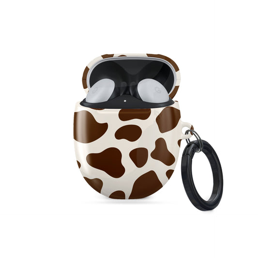 Moocha Latte coffee cow print Google Pixel Buds case