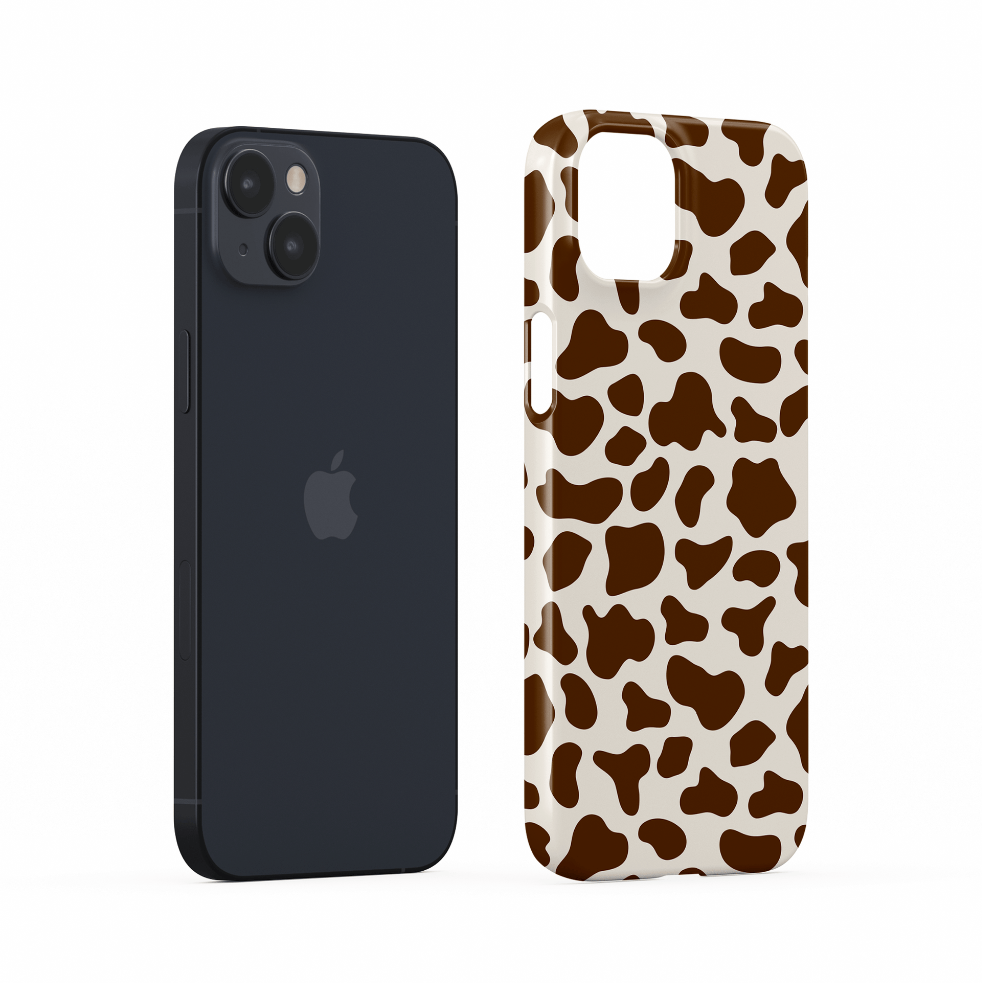 Autumn protective phone case Cow print
