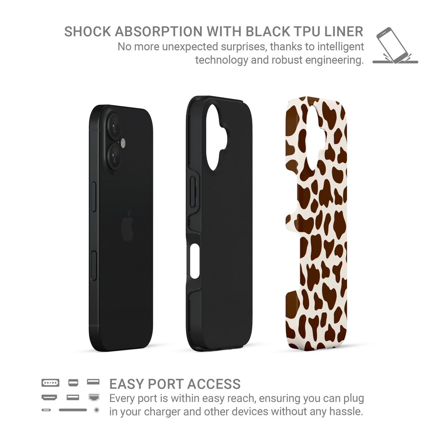 cute cow phone case