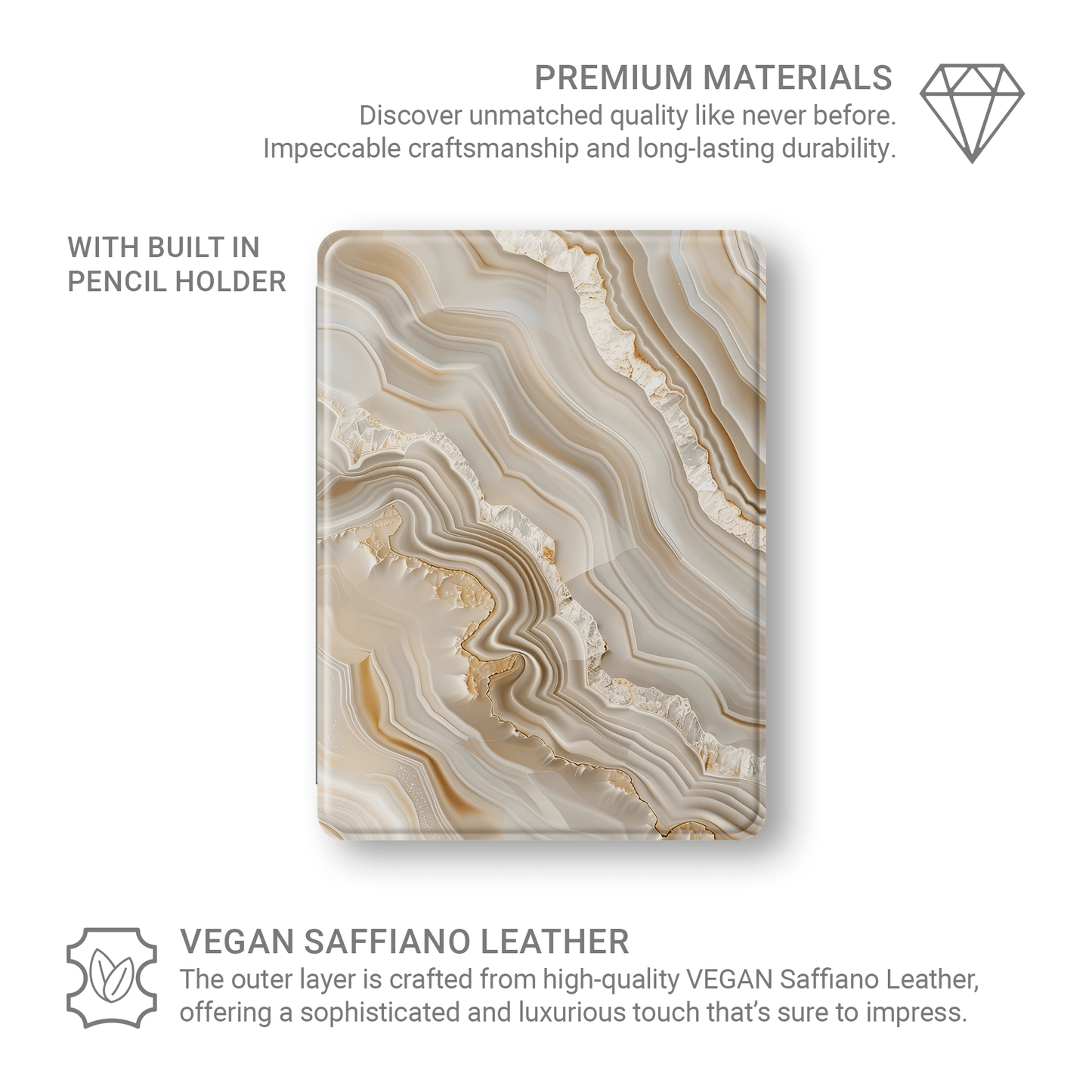 Moonlit Sandstone | Apple iPad Case - Case & Charm