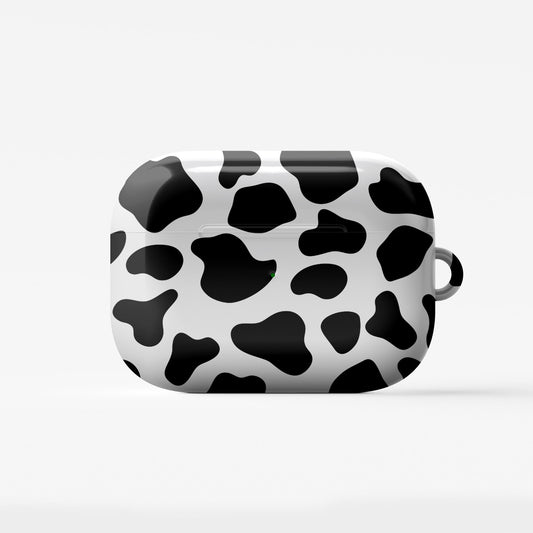 Stylish cow print AirPods case, autumn collection