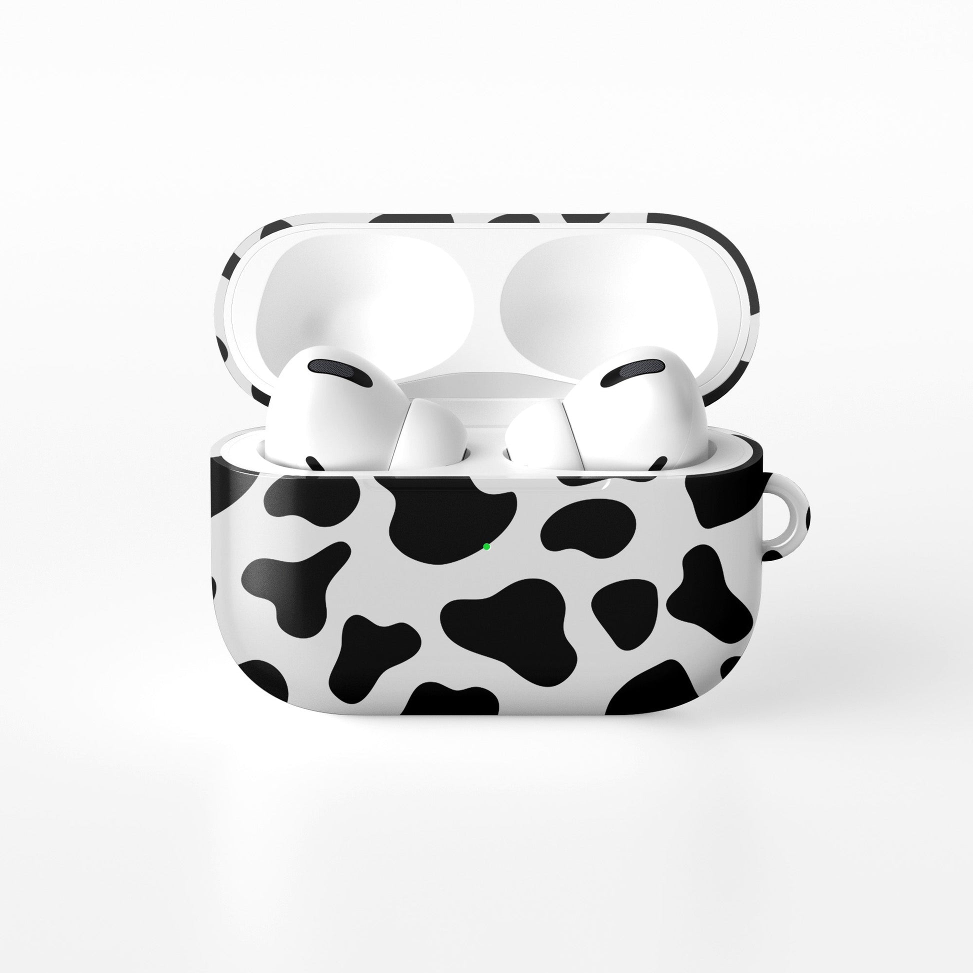 Stylish cow print AirPods case, autumn collection