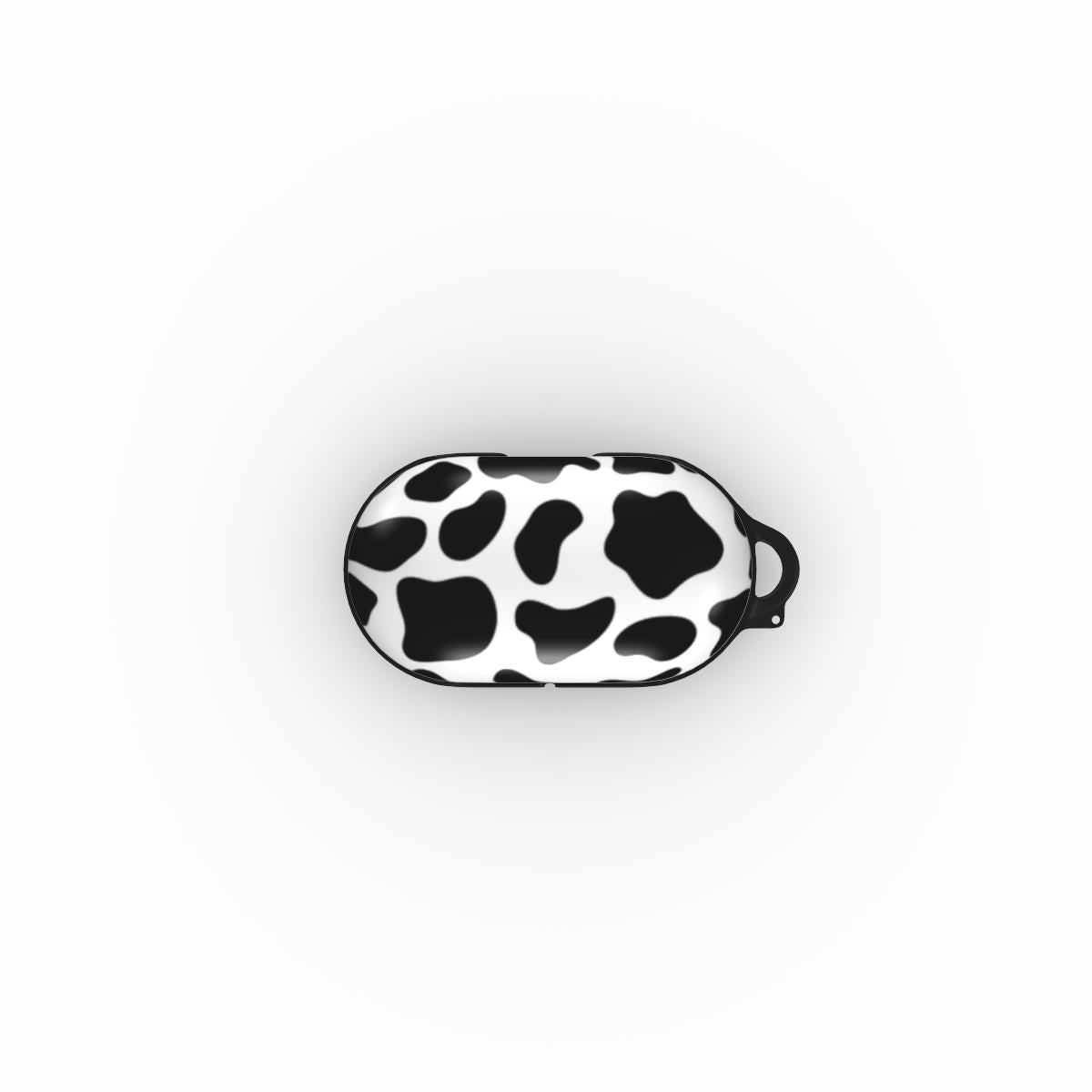 Durable Samsung Galaxy Buds case in chic cow print