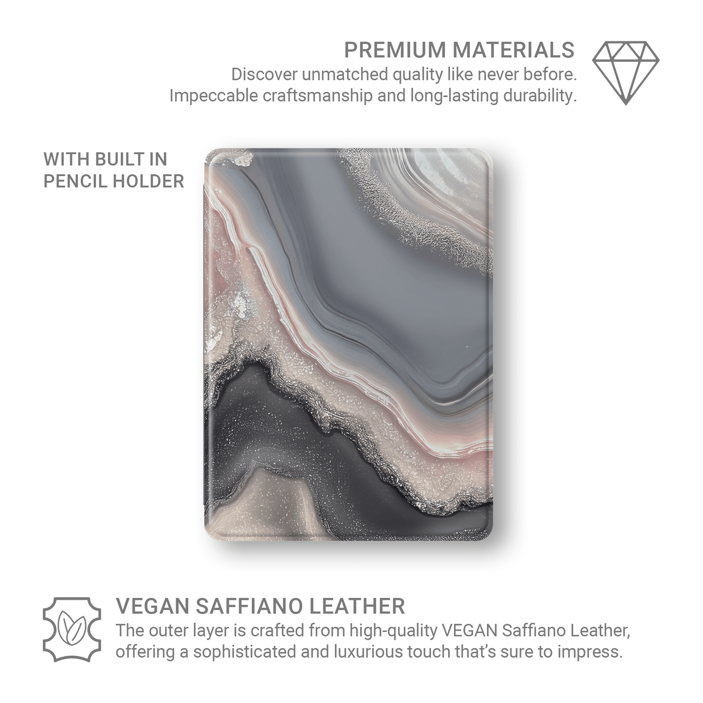 Opaline - Fog | Apple iPad Case - Case & Charm
