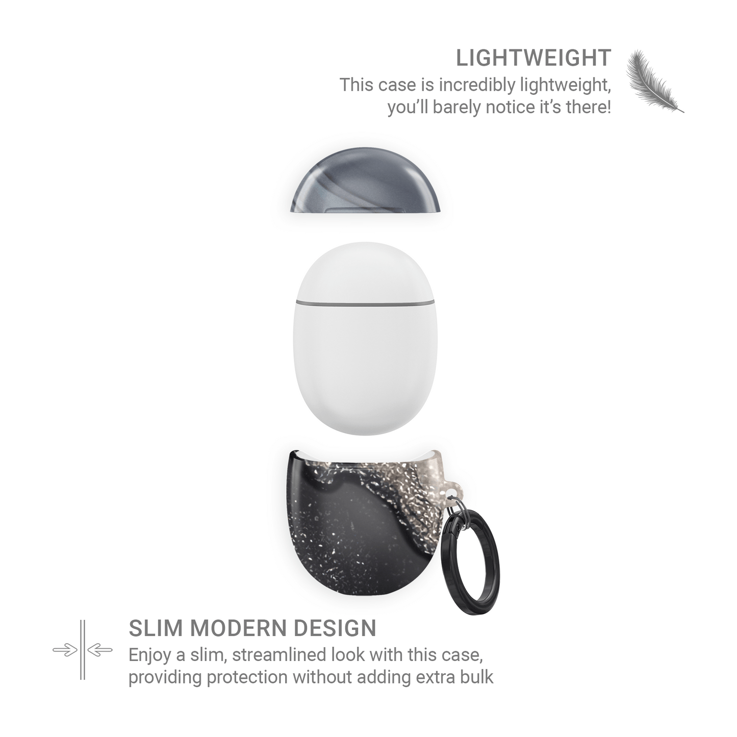 Opaline Fog | Google Pixel Buds Tough Case - Case & Charm