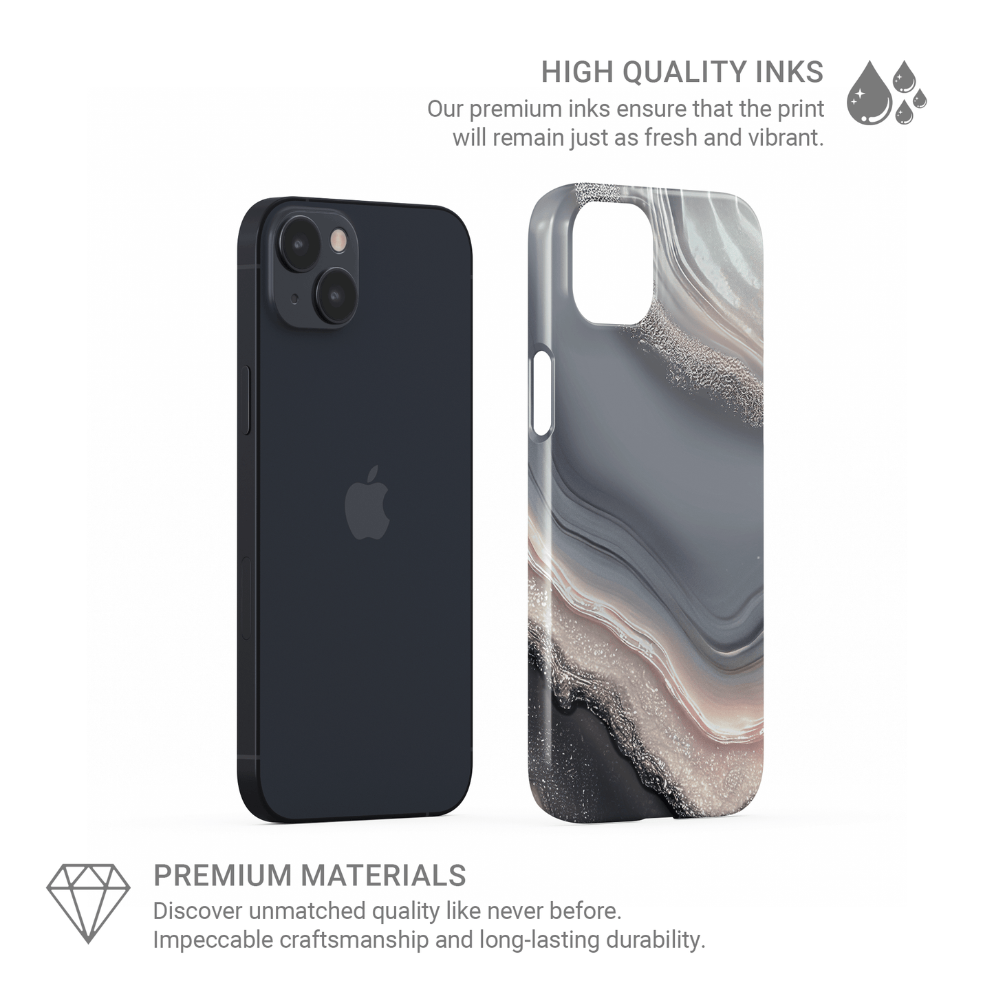 Opaline Fog | Snap Phone Case - Case & Charm