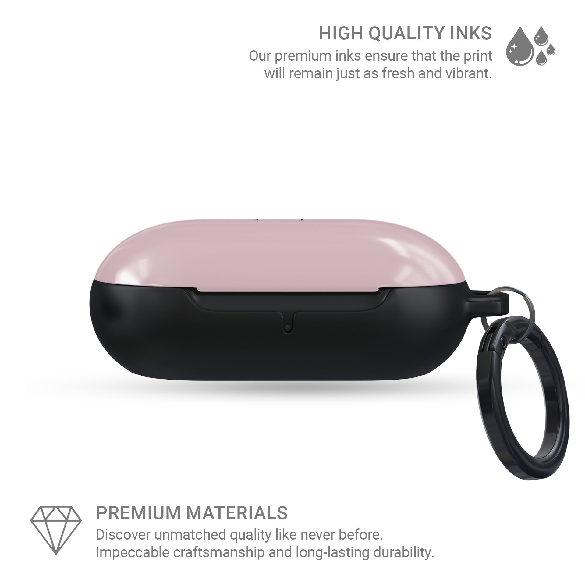 Parisian Satin Samsung Buds Case – glossy satin bow design for Galaxy Buds