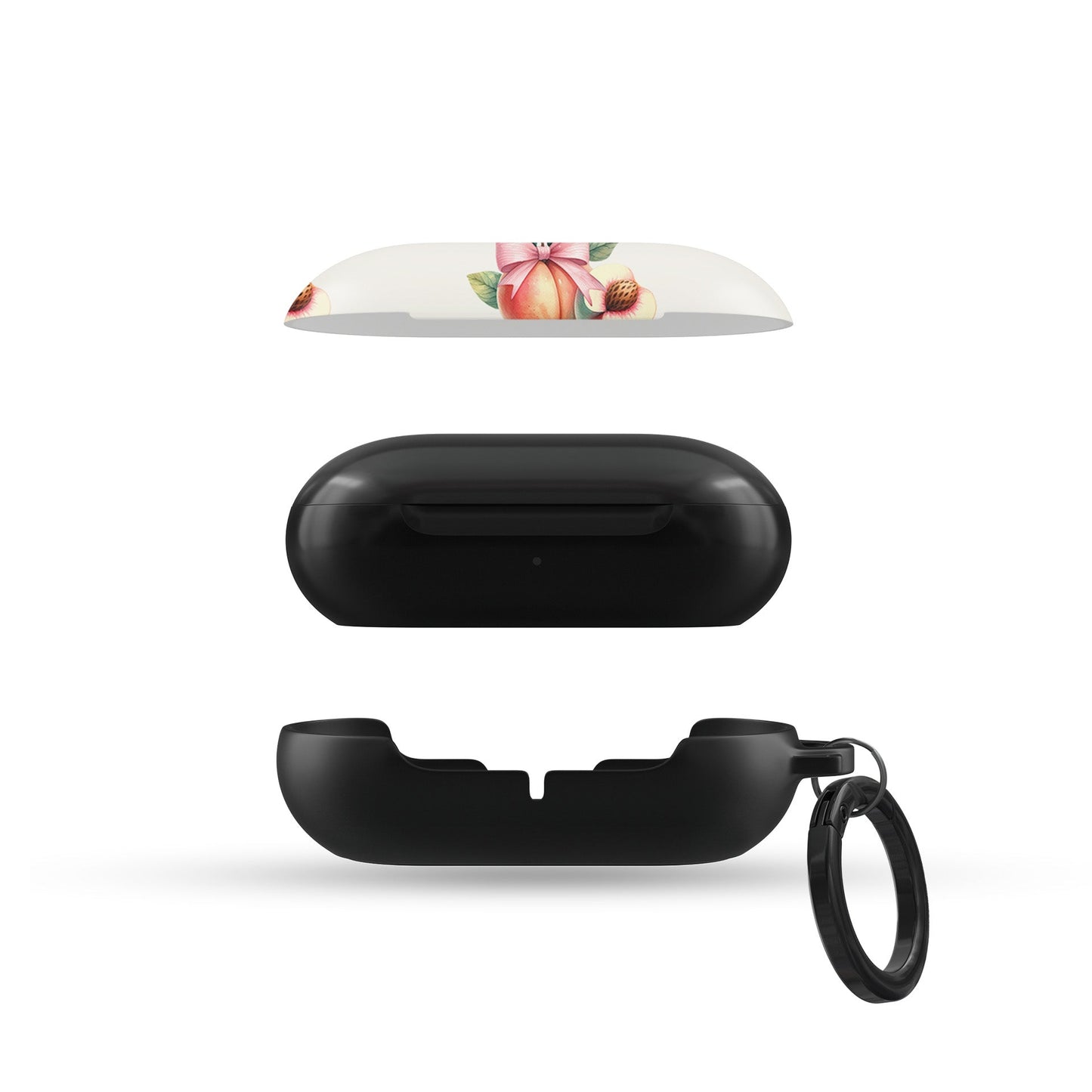 Peachy Charm | Samsung Buds Tough Case - Case & Charm