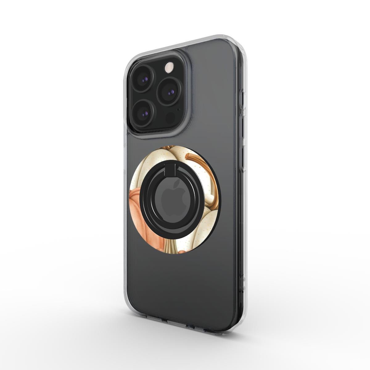 Magnetic phone ring holder for MagSafe cases