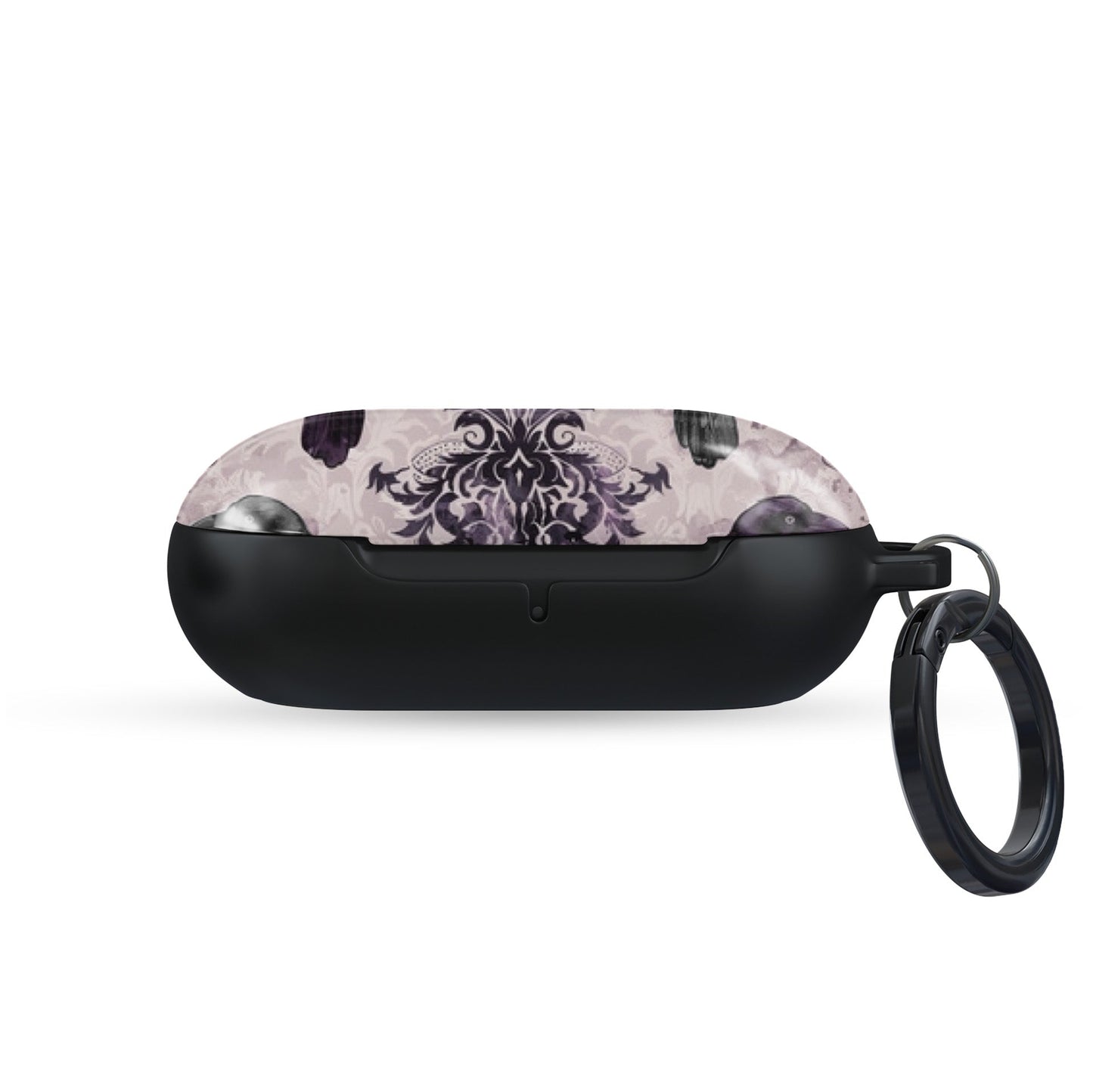 Raven’s Promise Samsung Buds Tough Case with raven artwork, glossy finish, and slim, impact-resistant shell.