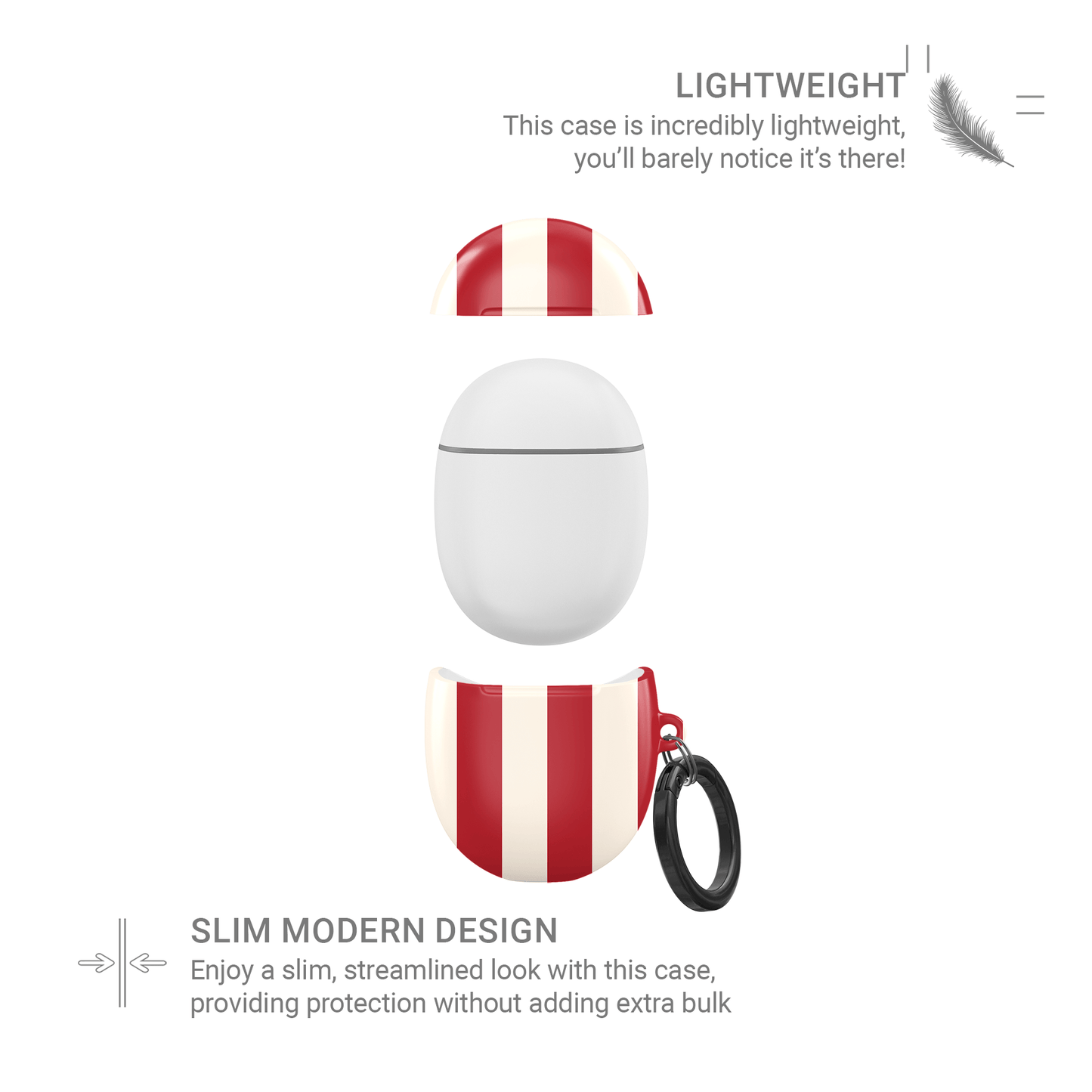Red‑Ensign - Bands | Google Pixel Buds Tough Case - Case & Charm