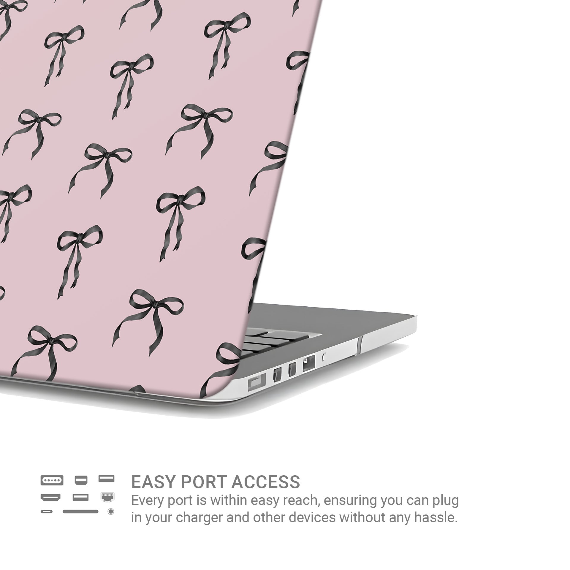 Ribbon Reverie MacBook Pro case – glossy scratch-resistant design