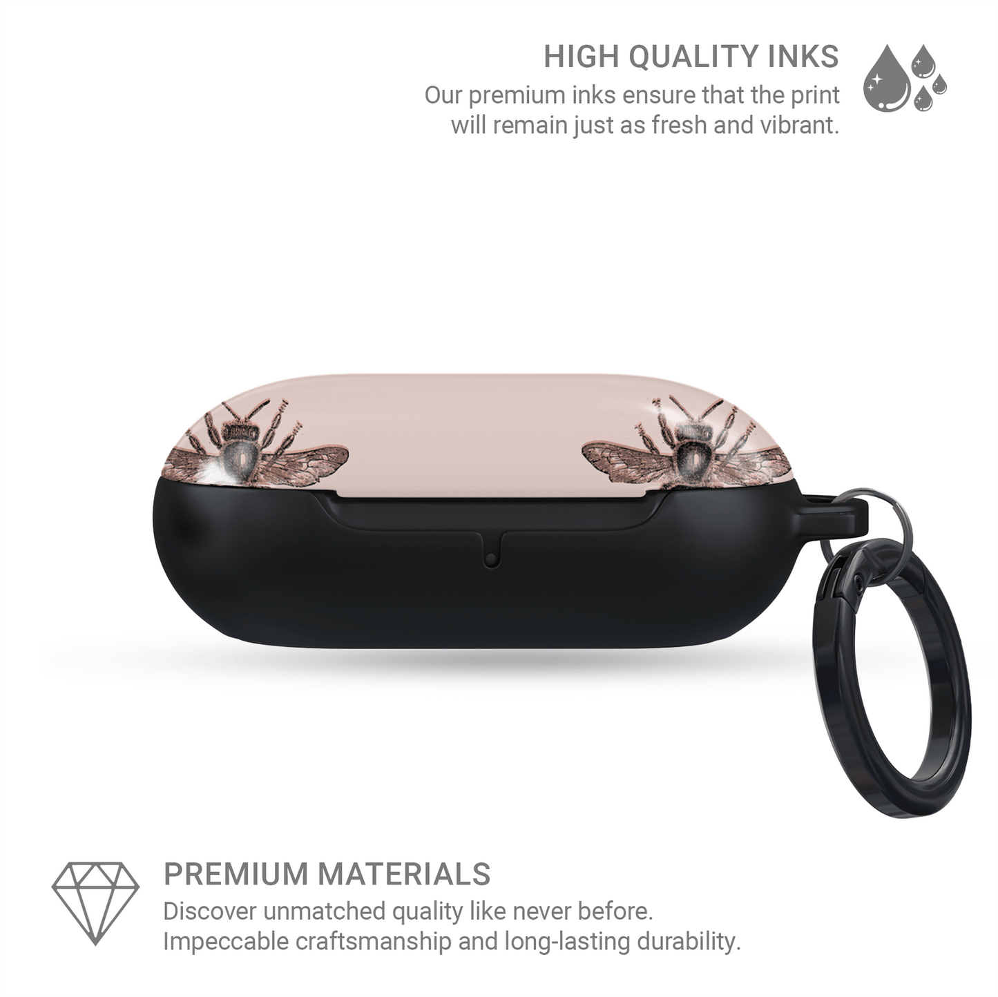 Rose Nectar | Samsung Buds Tough Case - Case & Charm