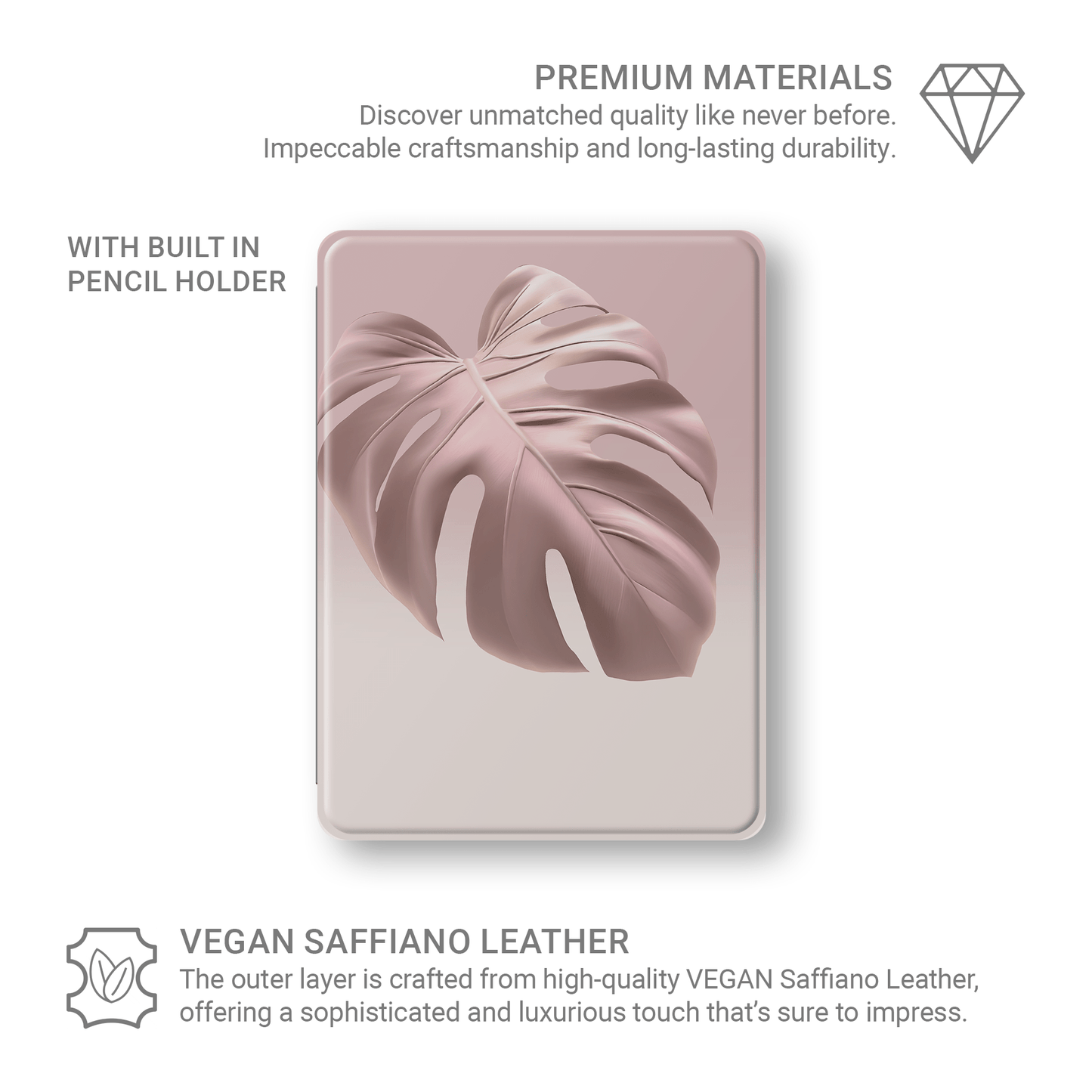 Rosé Tropic | Apple iPad Case - Case & Charm