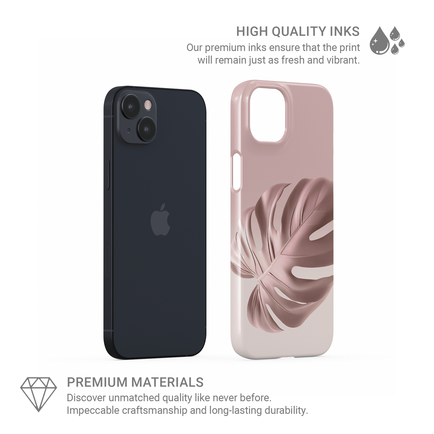 Rosé Tropic | Snap Phone Case - Case & Charm