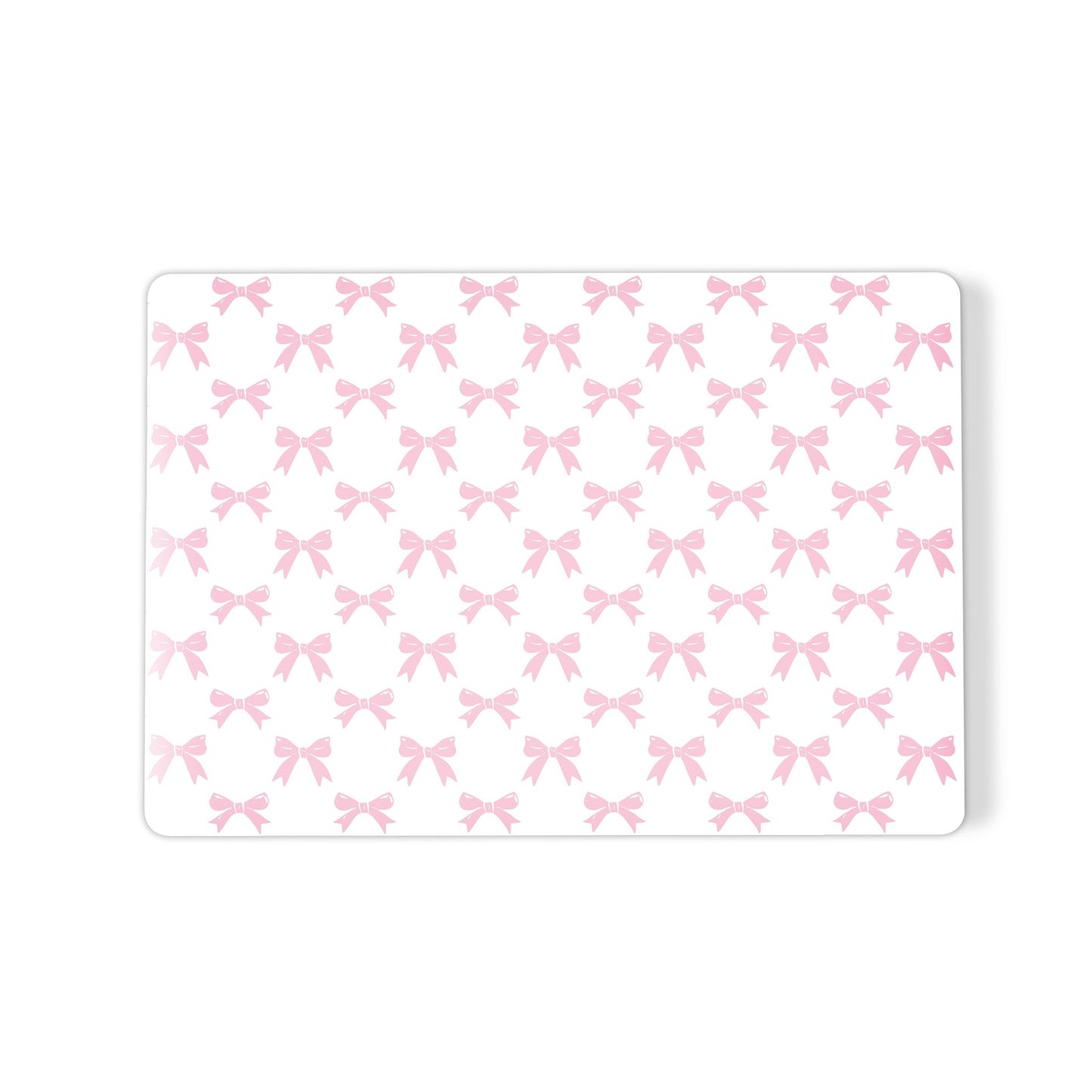MacBook Case with pink ribbon bow design
