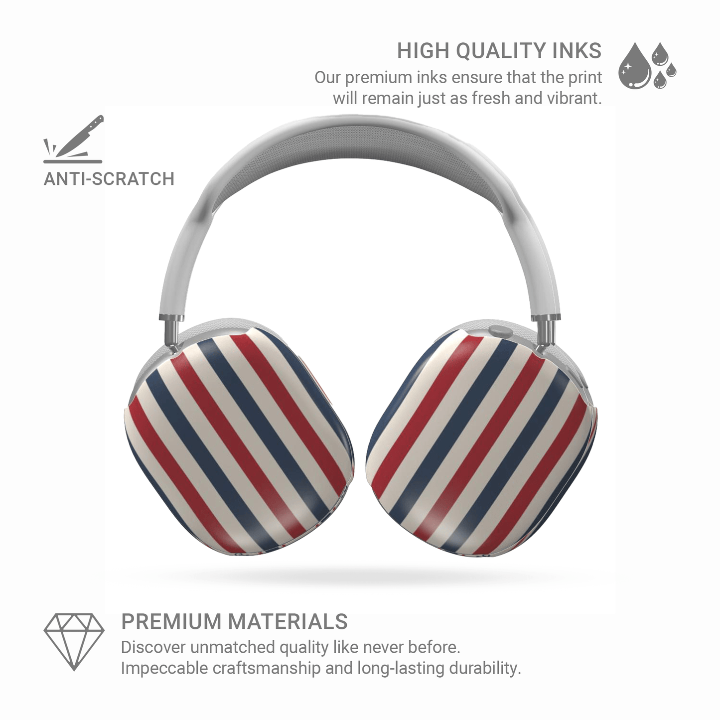 Semaphore Stripes | Apple AirPods Max Tough Case - Case & Charm