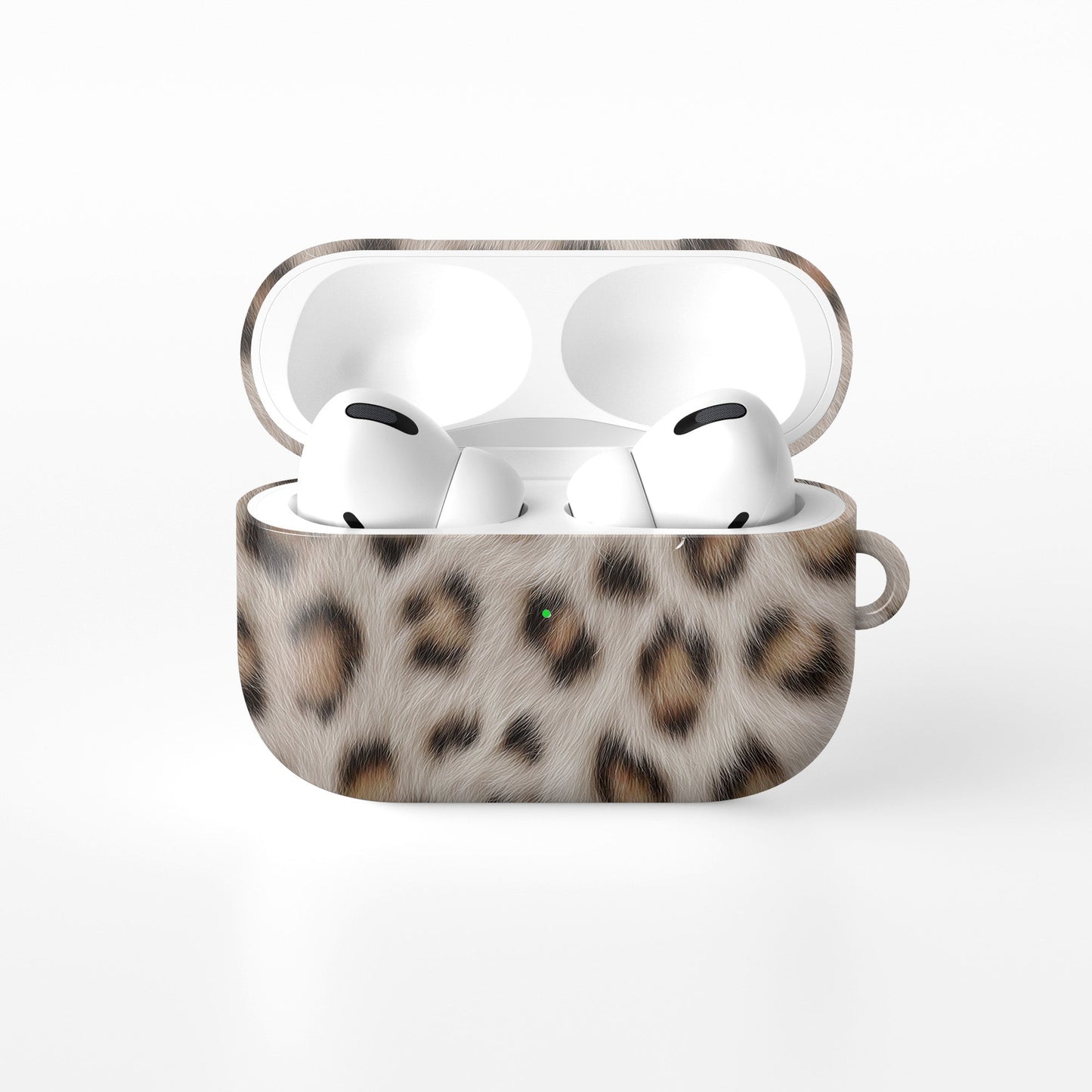 Slim protective AirPods case with non-fade animal print