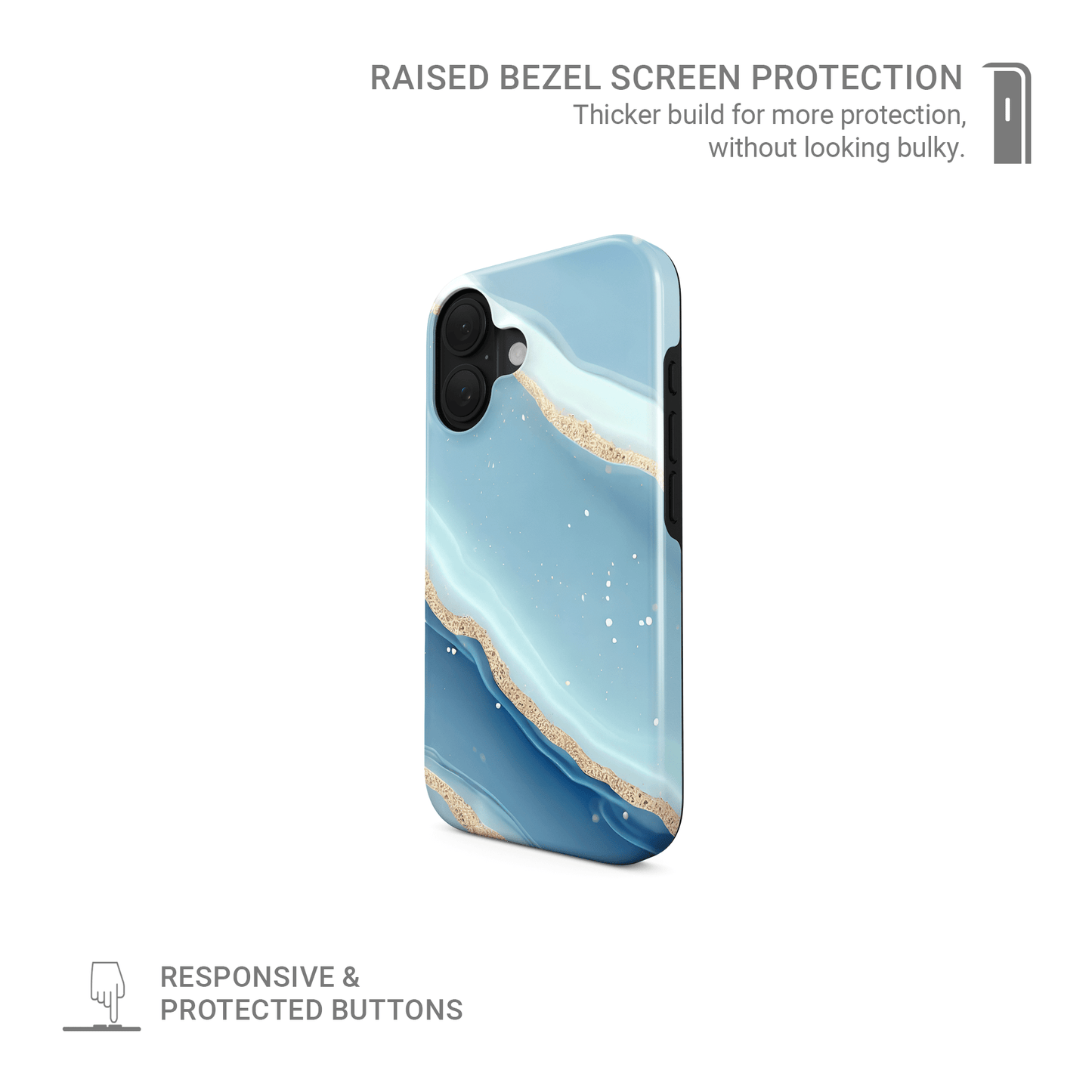 Starlit Shores | Tough Phone Case - Case & Charm