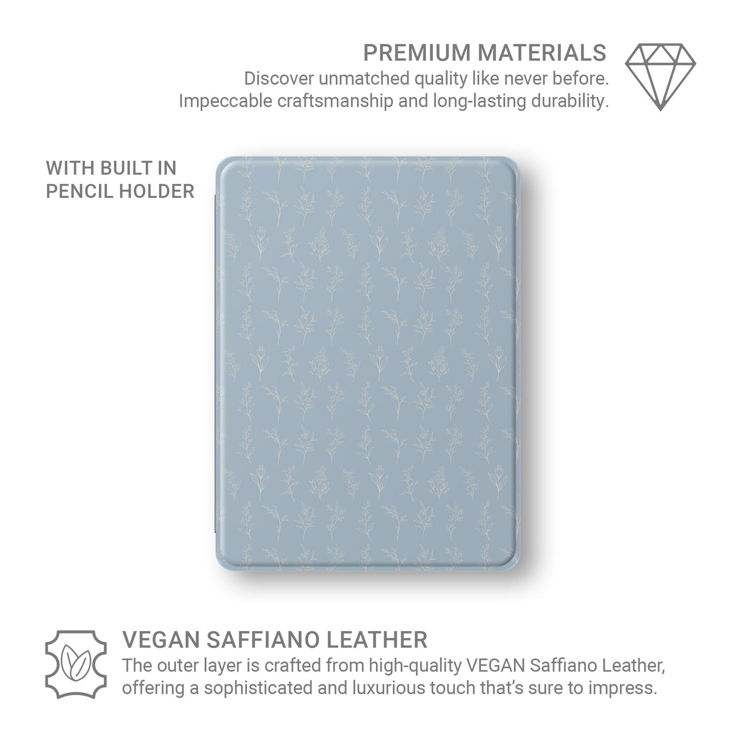 Tranquil Blooms | Apple iPad Case - Tech Accessories