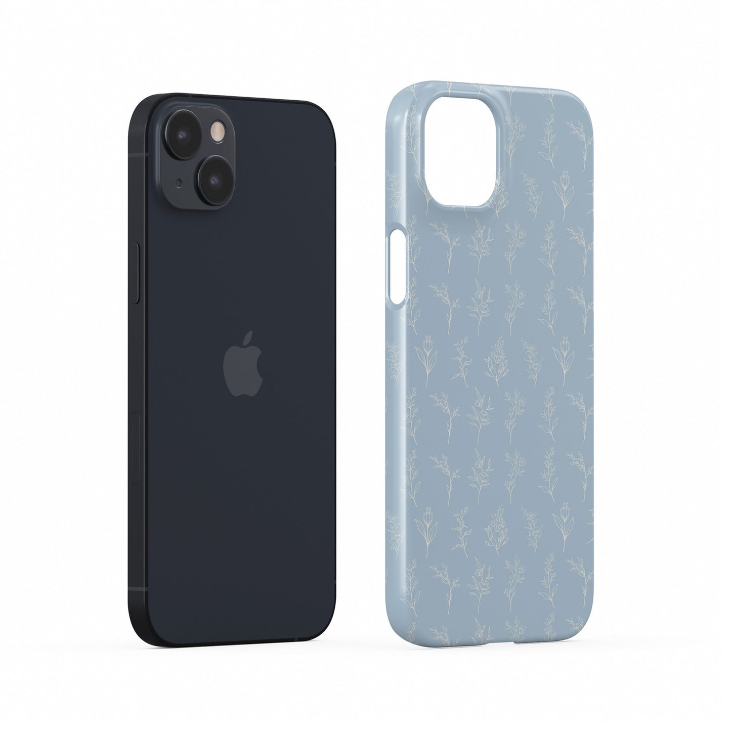 Blue Boho protective phone case