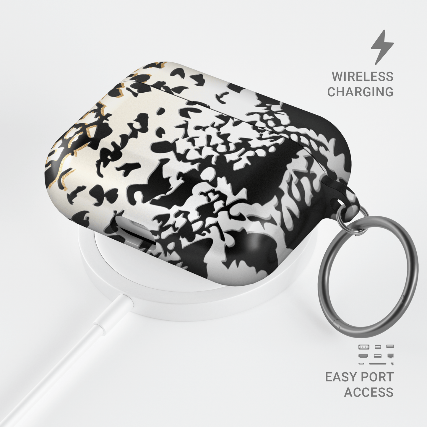 Venom Luxe | Apple AirPods Tough Case - Case & Charm