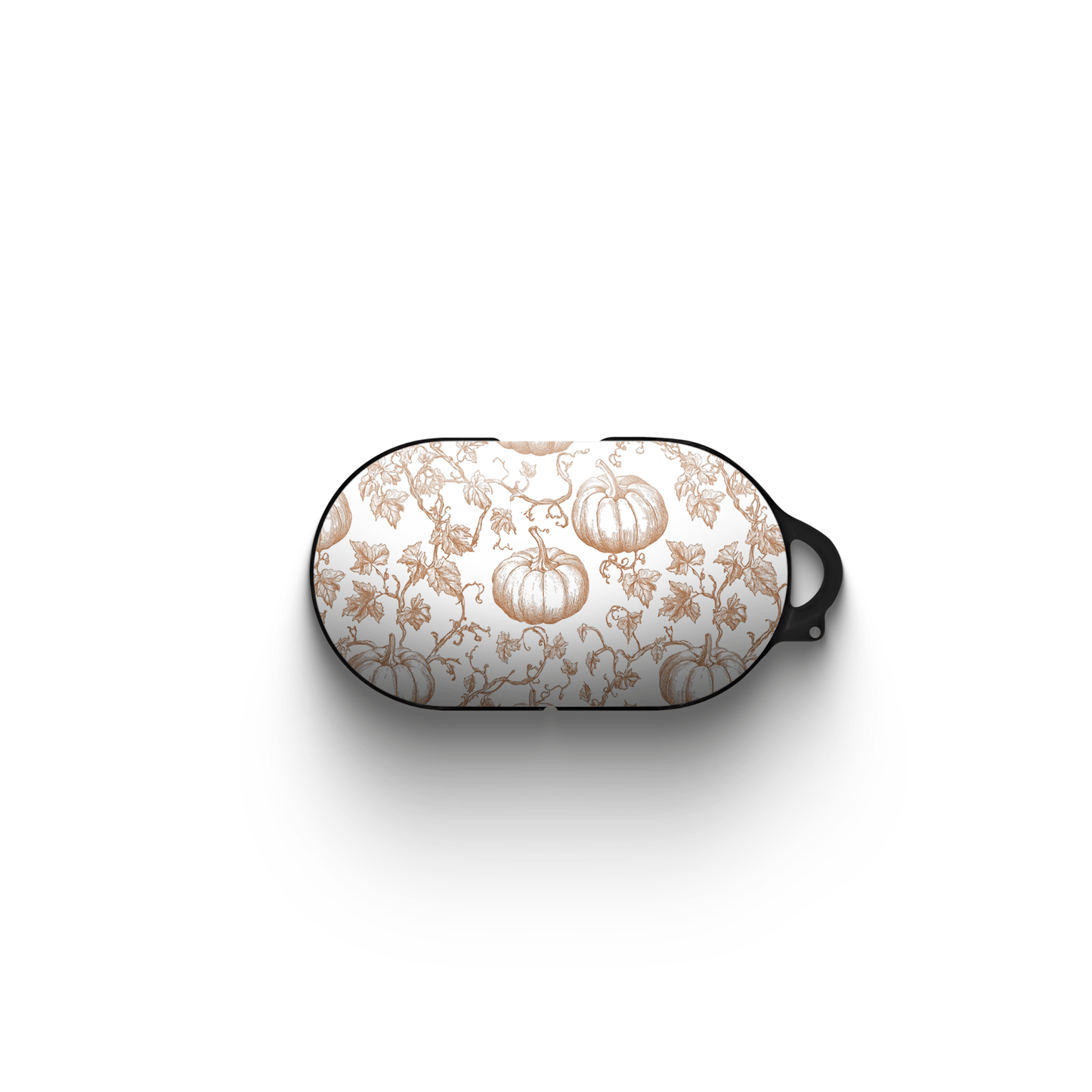Vine & Dandy Samsung Buds tough case with rustic pumpkin vine design