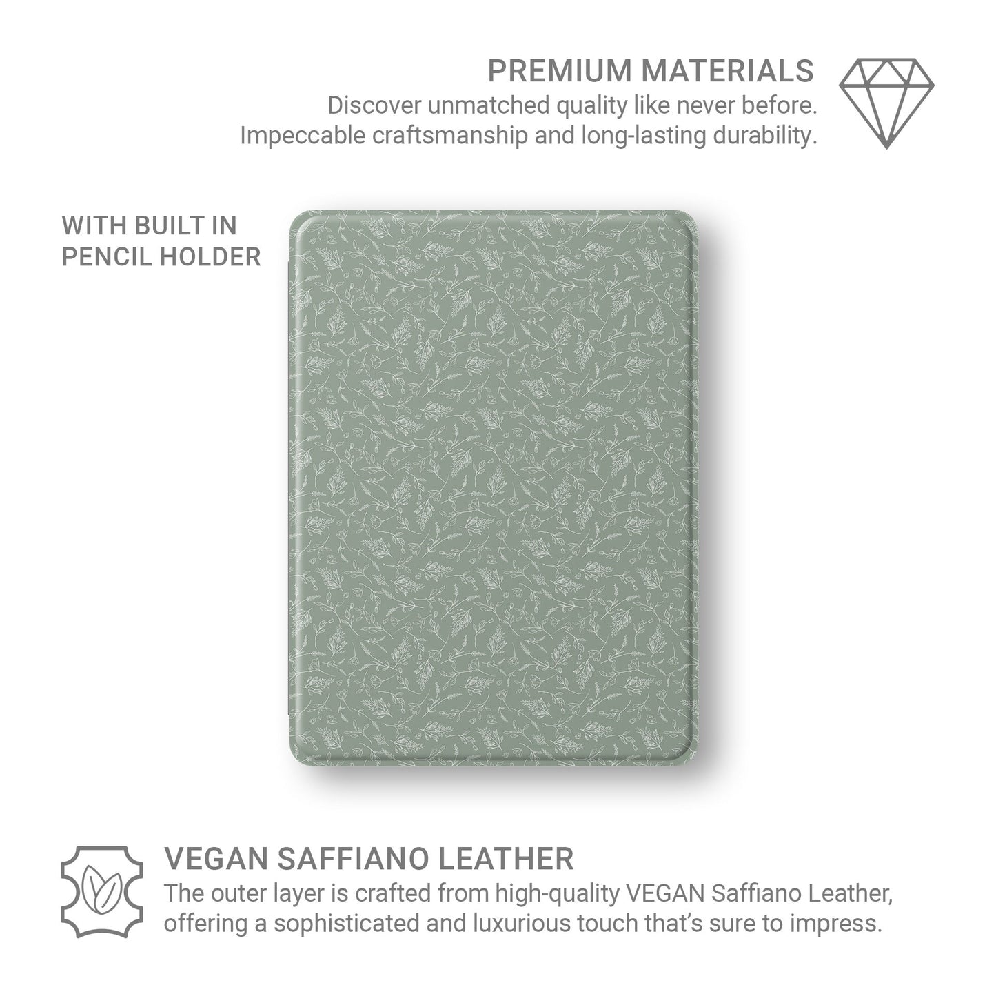 Whispering Greens | Apple iPad Case - Tech Accessories
