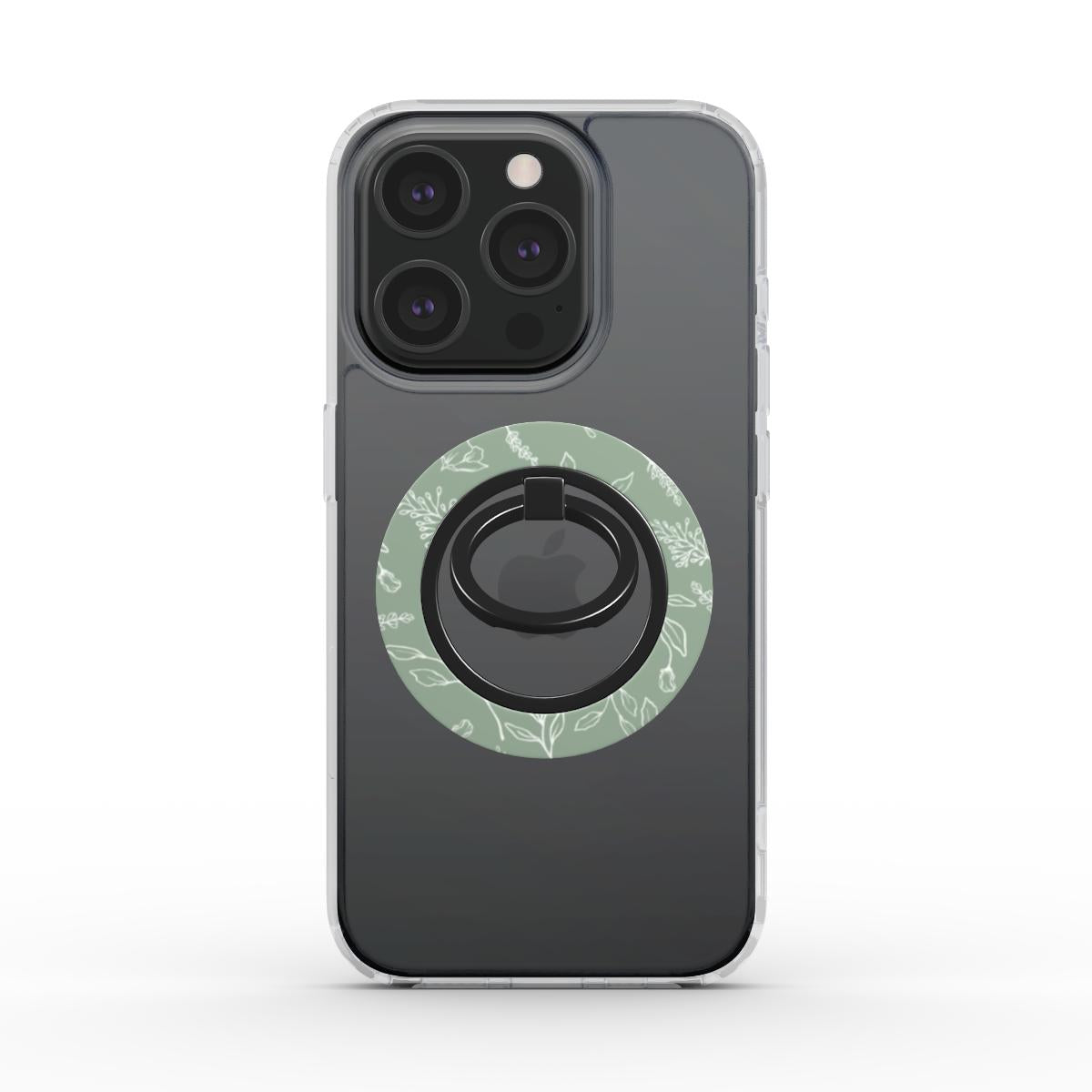 Whispering Greens | Magnetic Ring Holder - Tech Accessories