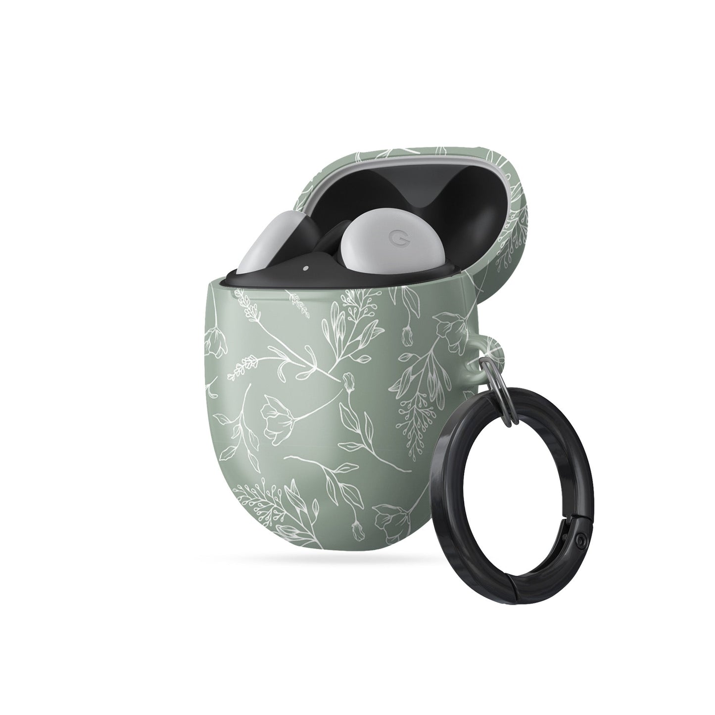 Whispering Greens | Google Pixel Buds Tough Case - Tech Accessories