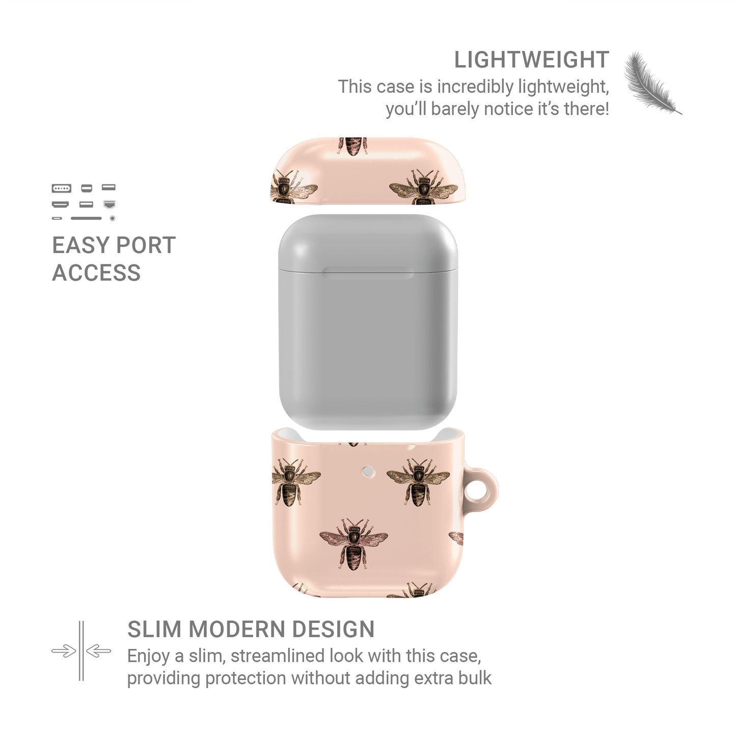 Wildflower Drift | Apple AirPods Tough Case - Case & Charm