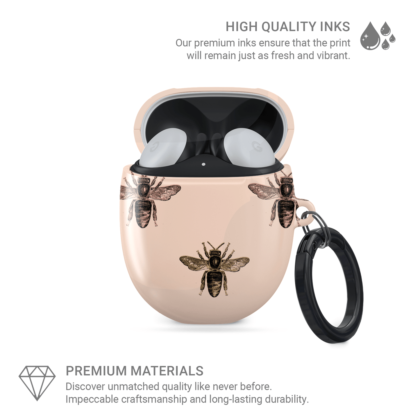 Wildflower Drift | Google Pixel Buds Tough Case - Case & Charm