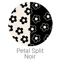 Petal Split Noir