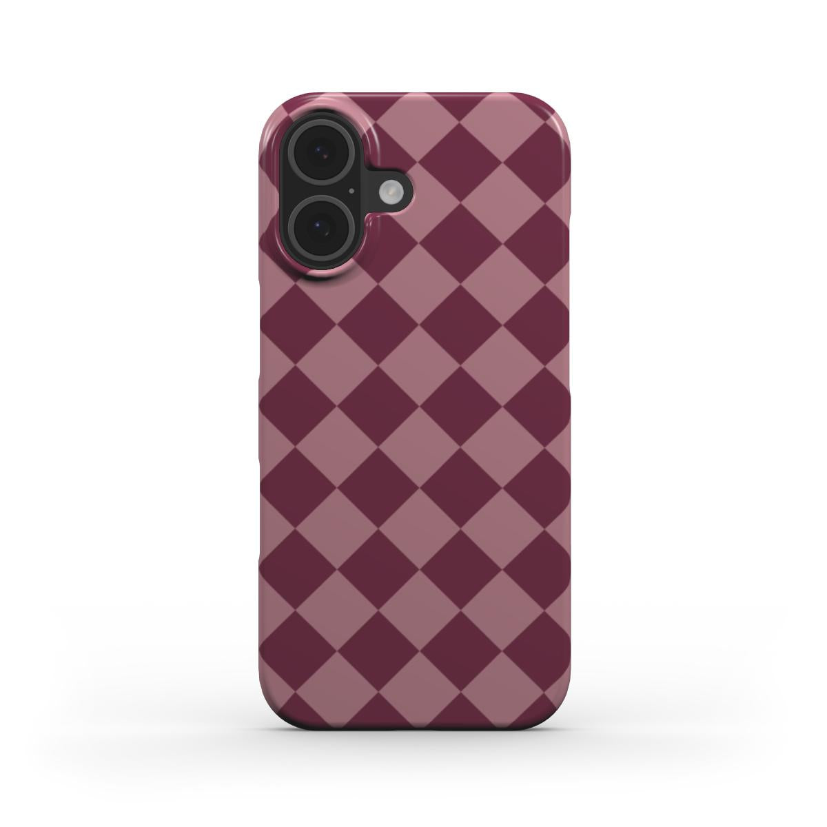Berry Rhythm Check | Snap Phone Case