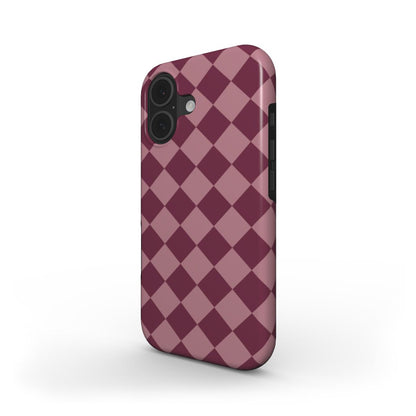 Berry Rhythm Check | Tough Phone Case