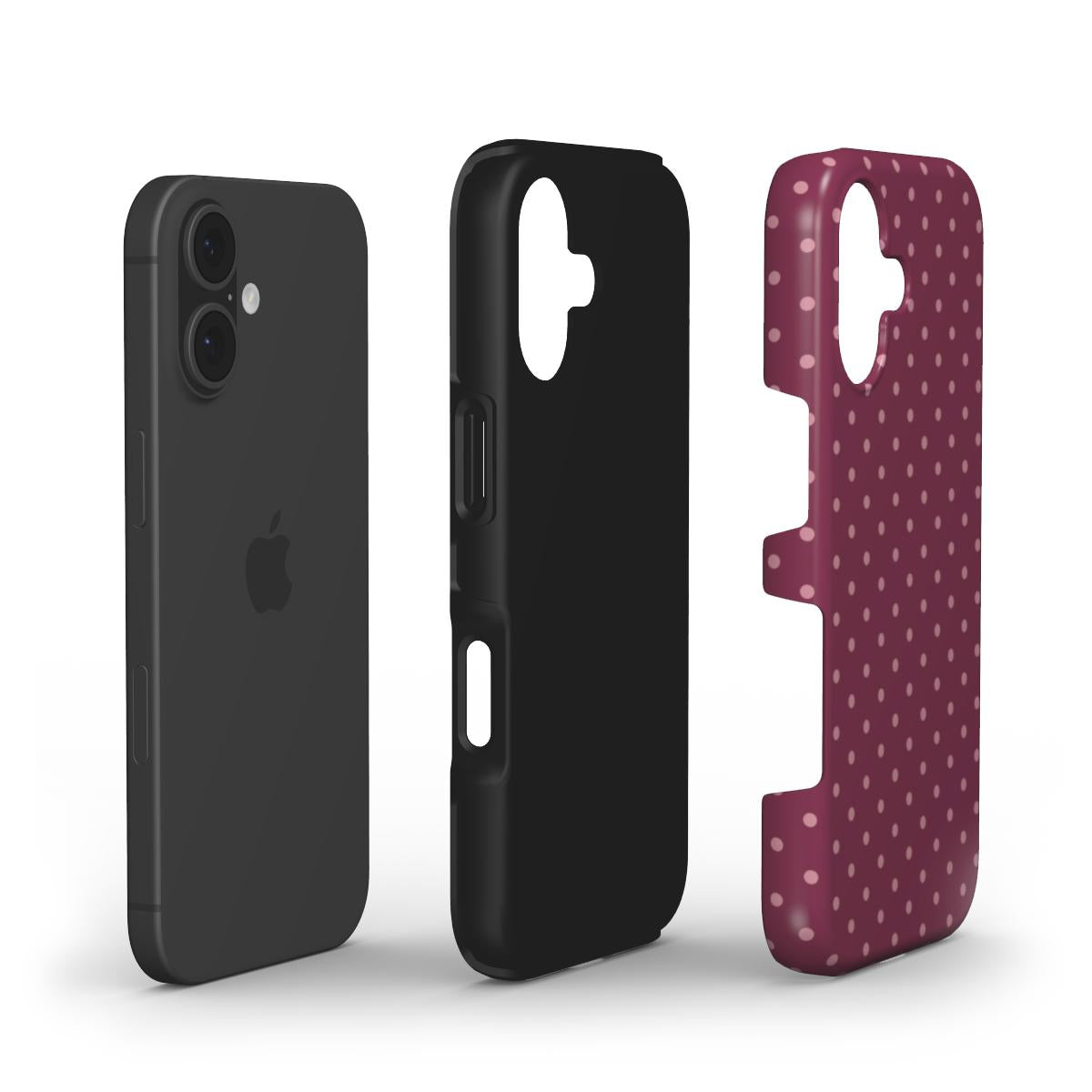 Blush Dot Cadence | Tough Phone Case
