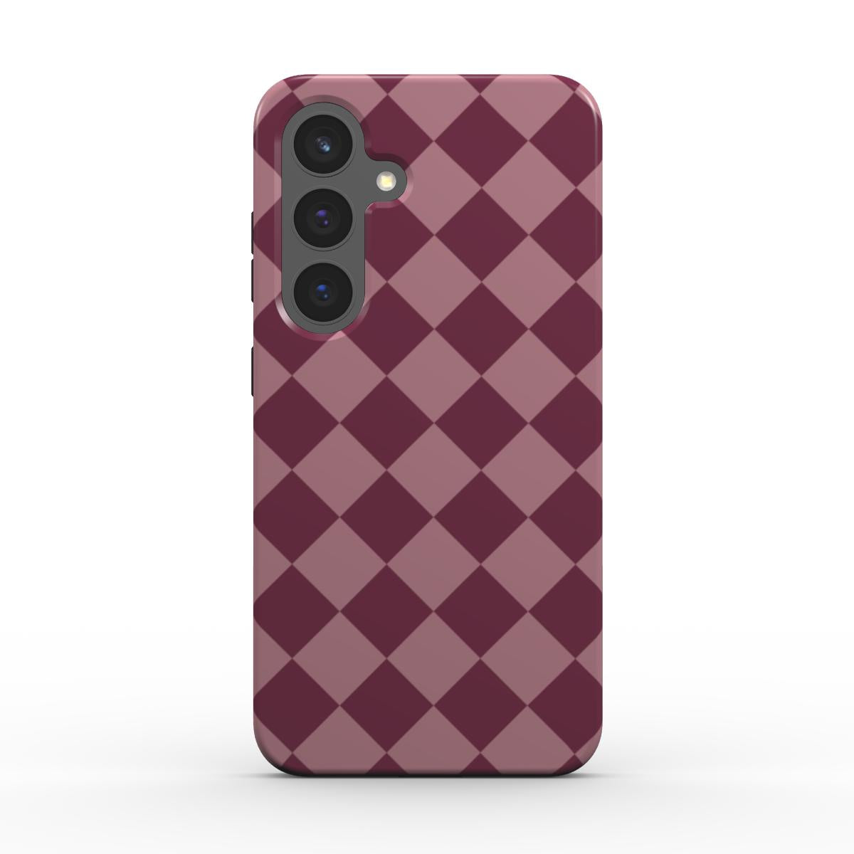 Berry Rhythm Check | Magnetic Tough Phone Case Samsung