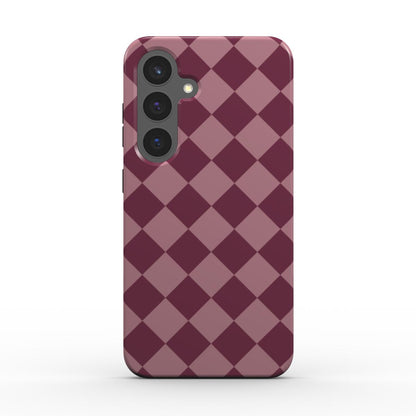 Berry Rhythm Check | Magnetic Tough Phone Case Samsung